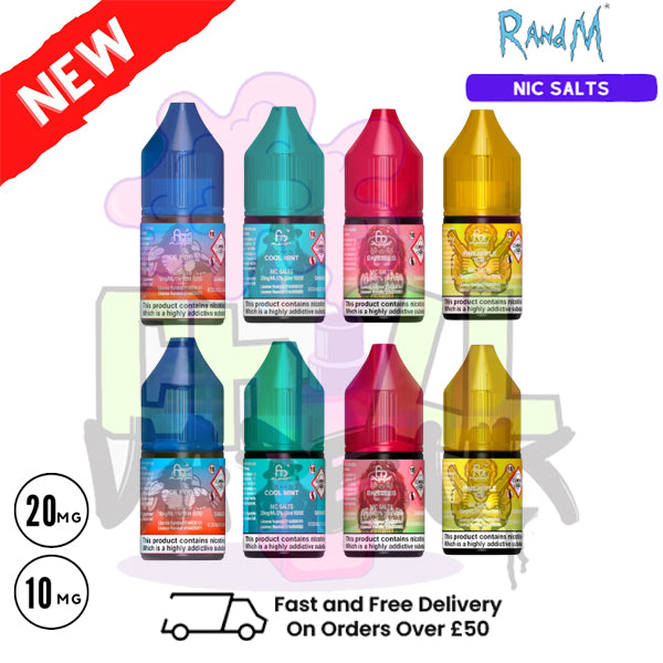 RandM Tornado 7000 Nic Salt E Liquid