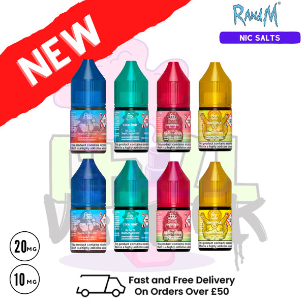 RandM Tornado 7000 Nic Salt E Liquid