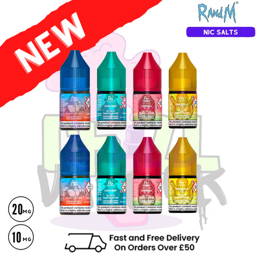 RandM Tornado 7000 Nic Salt E Liquid