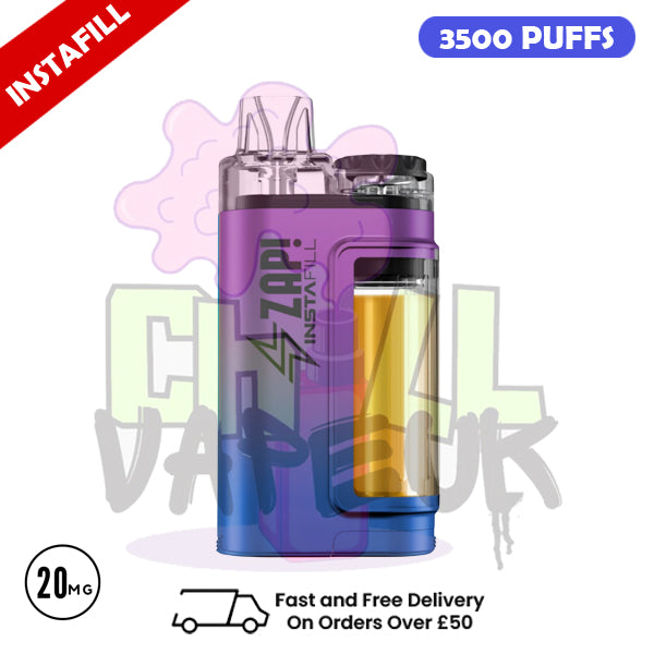 Zap Instafill Bar 3500 Puff Blue Sour Razz