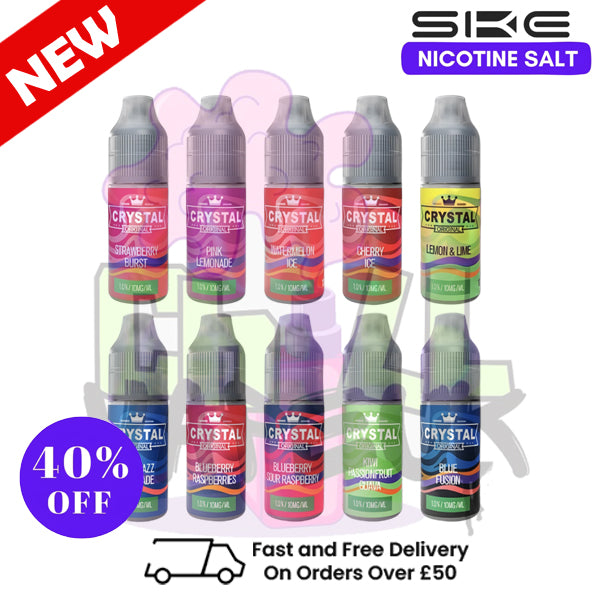SKE Crystal Nic Salt E-Liquids - ONLY £1.75 EACH