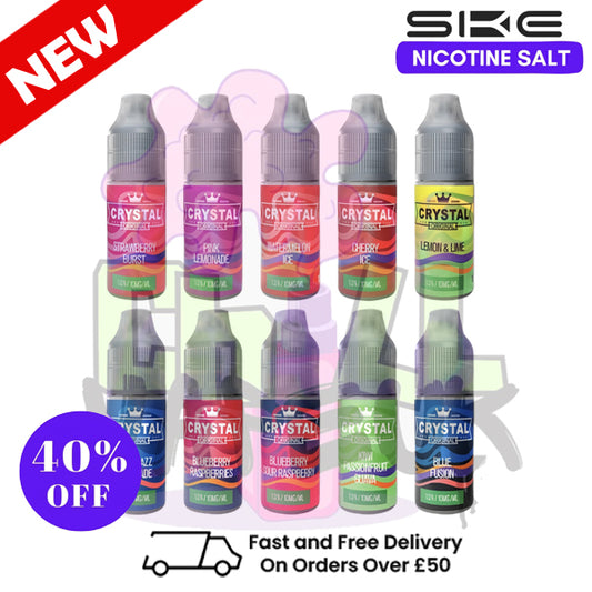 SKE Crystal Nic Salt E-Liquids - ONLY £1.75 EACH