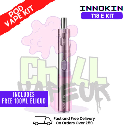 Silver Innokin Endura T18E Starter Kit - ONLY £16.99