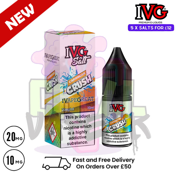 Caribbean Crush IVG Salt 10ml Nic Eliquid