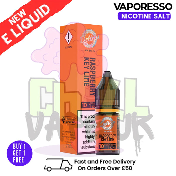 Vaporesso Deliciu Raspberry Key Lime Nic Salt E-Liquid