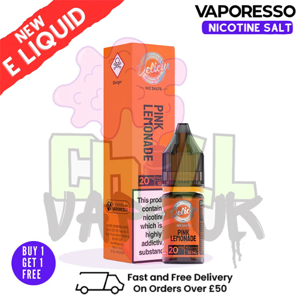 Vaporesso Deliciu Pink Lemonade Nic Salt E-Liquid