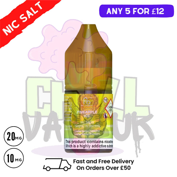Pineapple ICE - RandM Tornado 7000 Nic Salt 10ML eLiquid