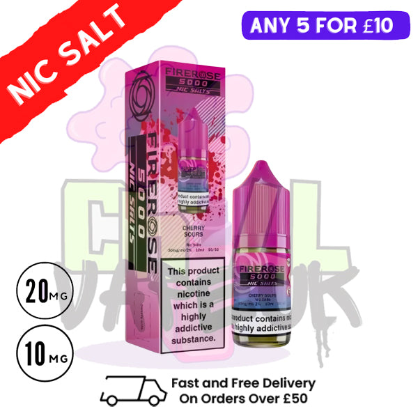Cherry Sours - Firerose 10ML Nic Salt