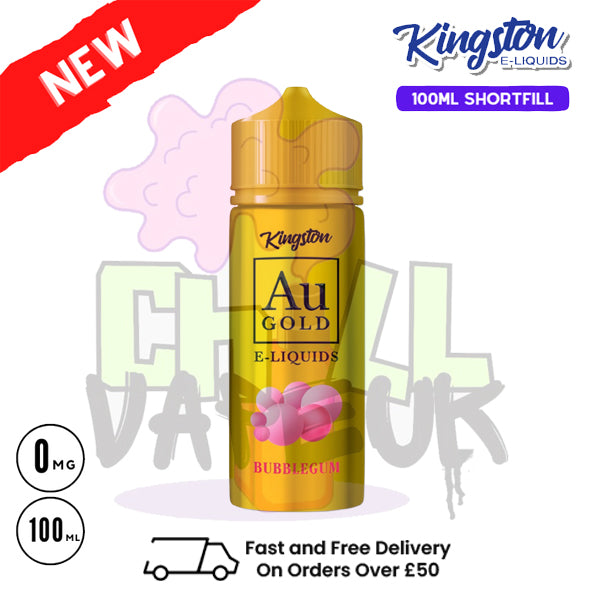 Bubblegum AU Gold Kingston 100ML Eliquid