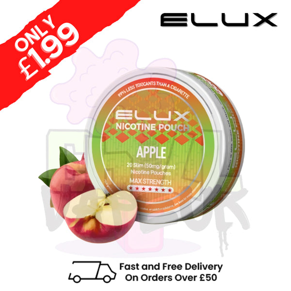 Apple Elux Legend Nicotine Pouches - ONLY £3.99