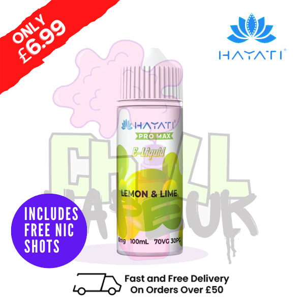 Lemon Lime Hayati Pro Max Shortfill Juice 100ML Eliquid