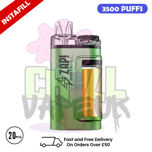 Zap Instafill Bar 3500 Puff Fresh Mint