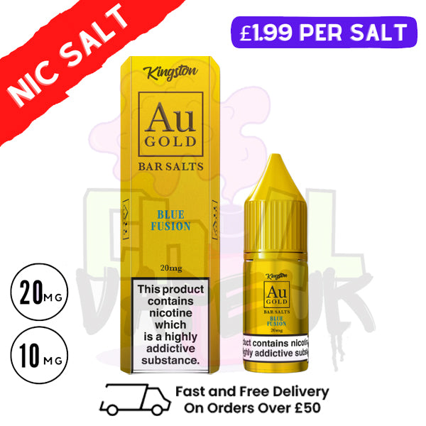 Blue Fusion Gold Bar Nic Salt