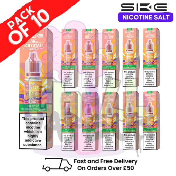 Fruit Medley Crystal SKE Nic Salt BOX OF 10