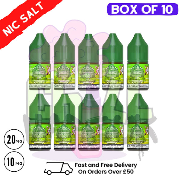 Blueberry Raspberry RandM Tornado 7000 Nic Salt BOX OF 10