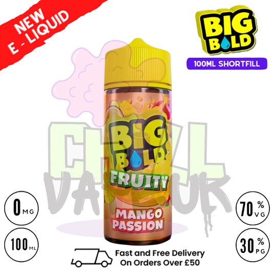 Mango Passion Big Bold Vape Juice 100ml | £9.50 + Nicshots