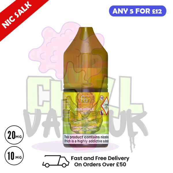 Pineapple ICE - RandM Tornado 7000 Nic Salt 10ML eLiquid