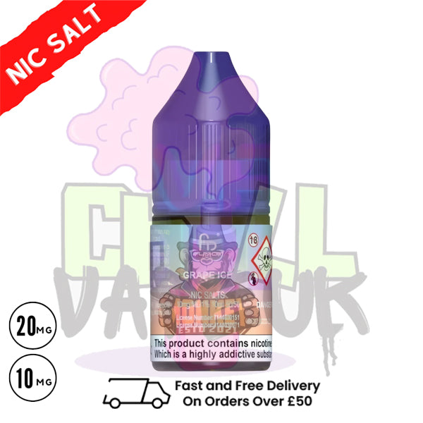 GRAPE ICE - RandM Tornado 7000 Nic Salt 10ML eLiquid