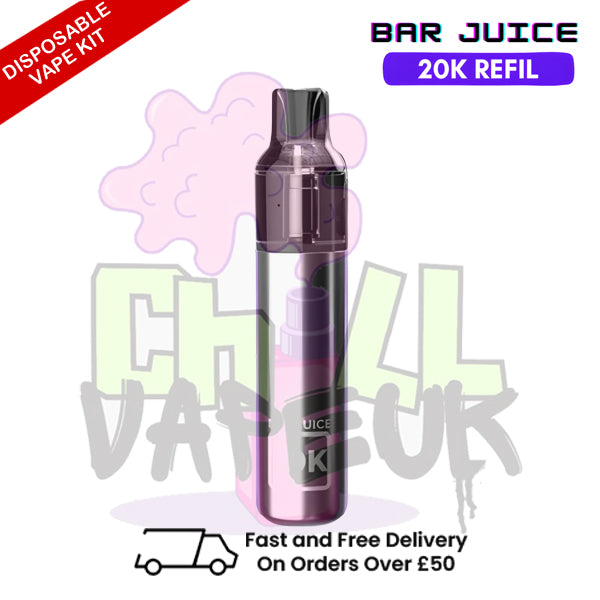 Grey Bar Juice 20K Puff Refil Disposable Kit + FREE Eliquid