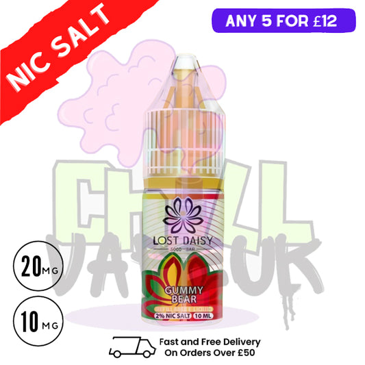 Gummy Bear LOST Daisy Nic Salt 10ML eLiquid