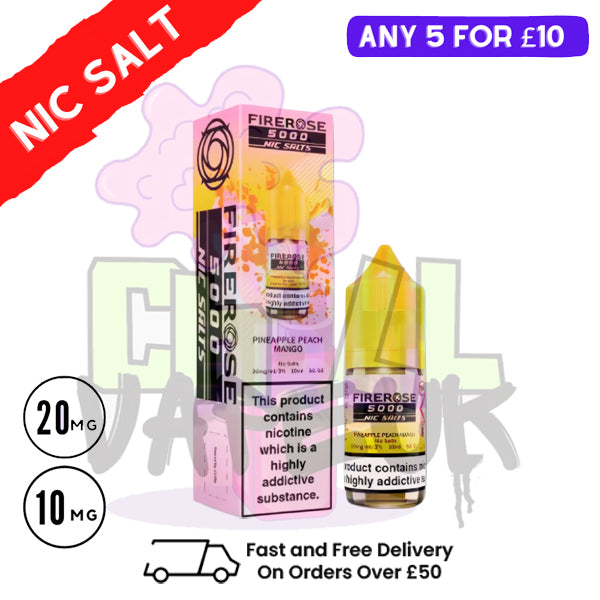 Mixed Berry Soda Firerose 5000 10ML Nic Salt