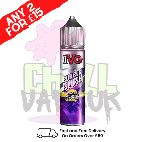 Purple Slush IVG Shortfill Juice 50ML Eliquid - CLASSICS RANGE