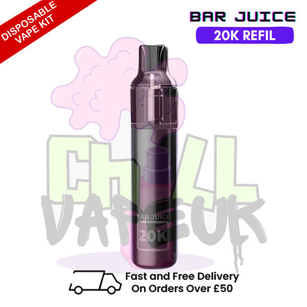 Black Bar Juice 20K Puff Refil Disposable Kit + FREE Eliquid