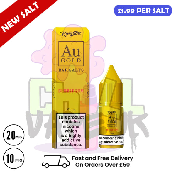 Bubblegum Gold Bar Nic Salt