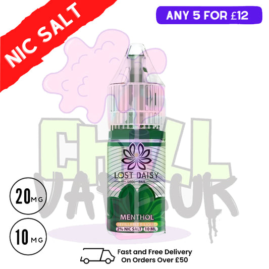 Menthol LOST Daisy Nic Salt 10ML eLiquid