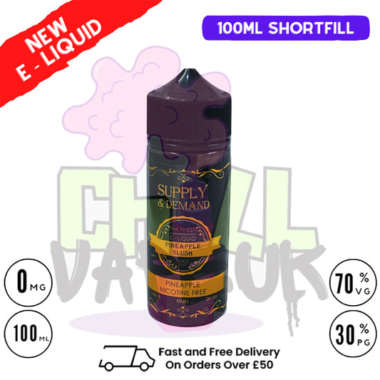Pineapple Supply & Demand 100ml Shortfill Eliquid