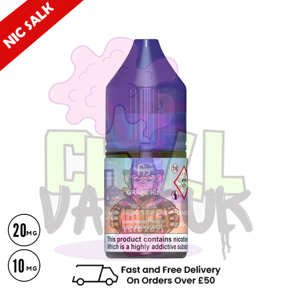 GRAPE ICE - RandM Tornado 7000 Nic Salt 10ML eLiquid