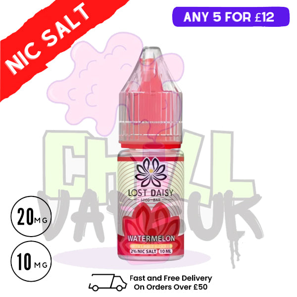 Watermelon LOST Daisy Nic Salt 10ML eLiquid