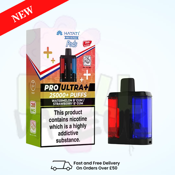 Hayati 25K Replacement Pods Pro Ultra Plus