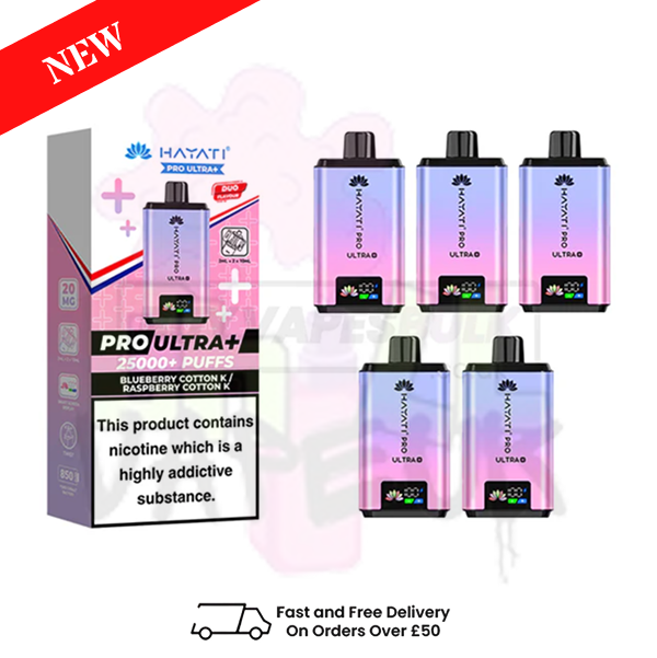 Hayati 25K Replacement Pods Pro Ultra Plus