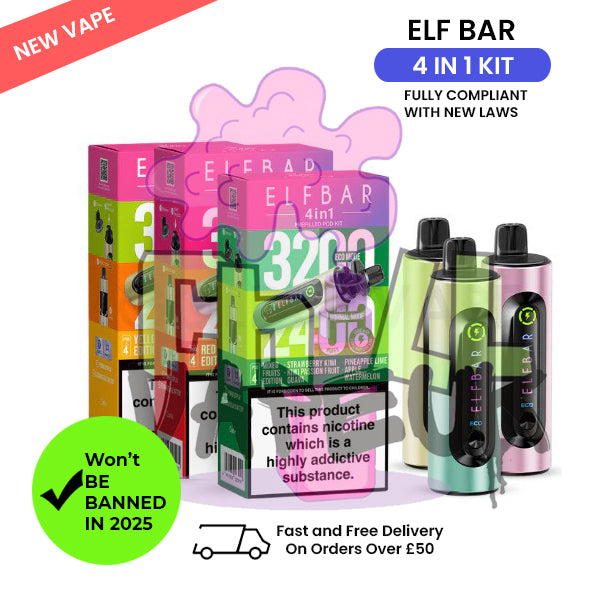 Elf Bar 4 in 1 Pod Vape Kit