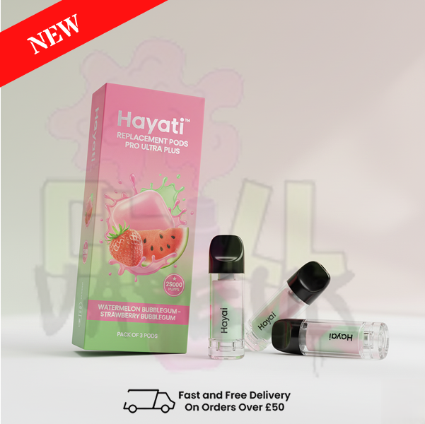 Hayati 25K Replacement Pods Pro Ultra Plus