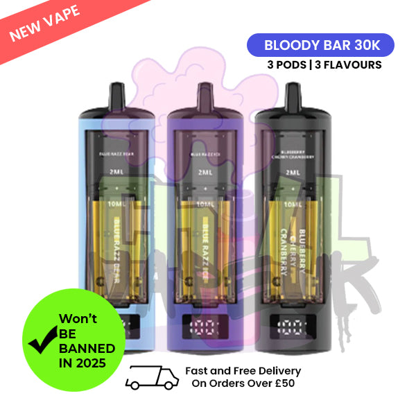 Bloody Bar 30K Triple-Twist Prefilled Pod Kit