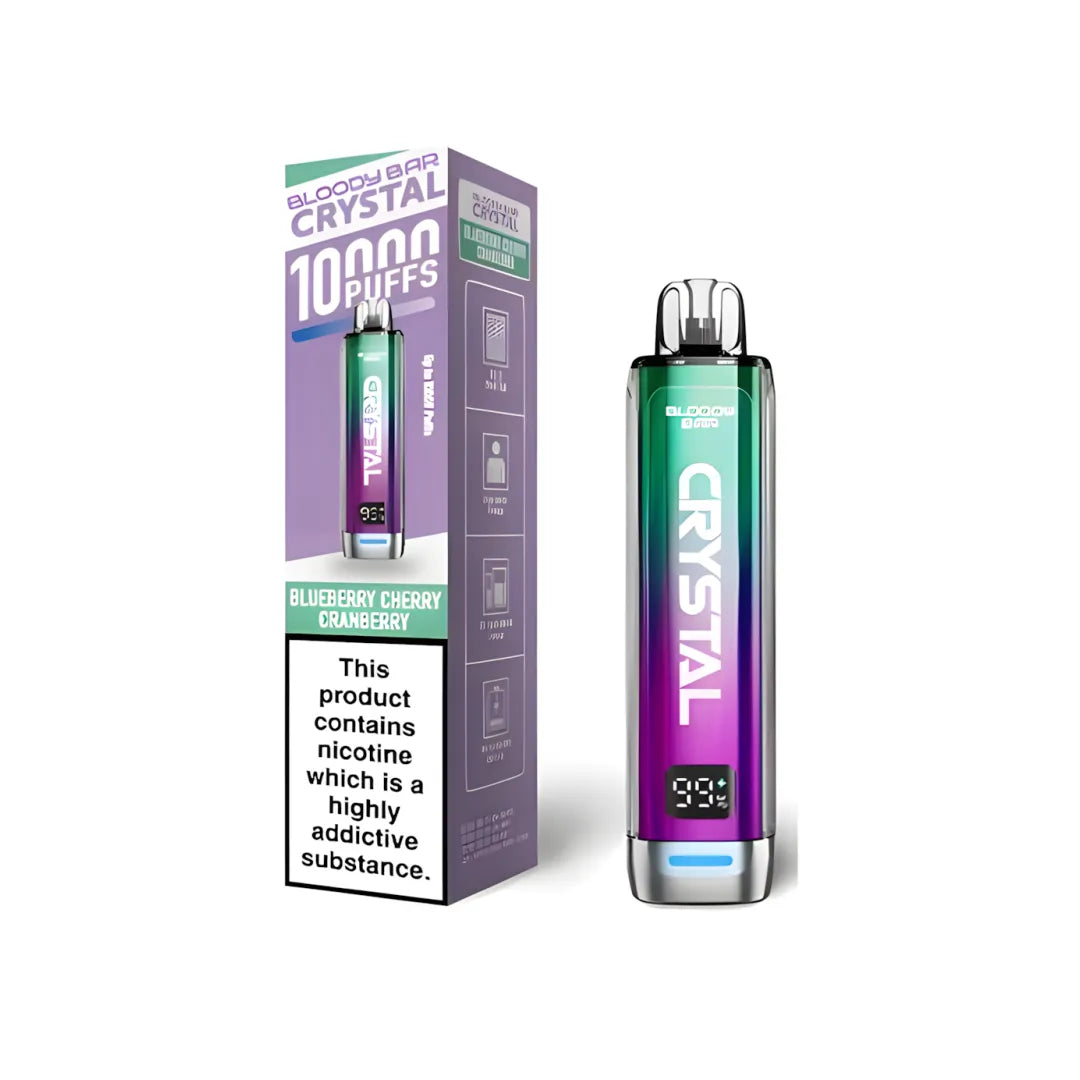 Best Bloody Bar Crystal 10K Puff Pod Kit - Chill Vape UK