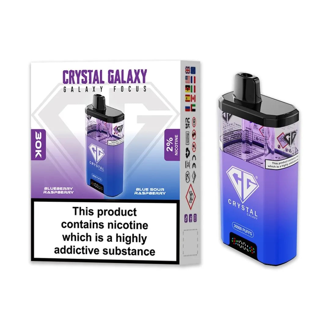 Crystal Galaxy Focus 30000 Puffs Disposable Vape