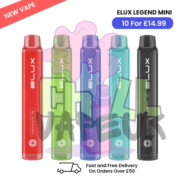 Elux Legend MINI MIXED FLAVOURS DEAL - Box Of 10