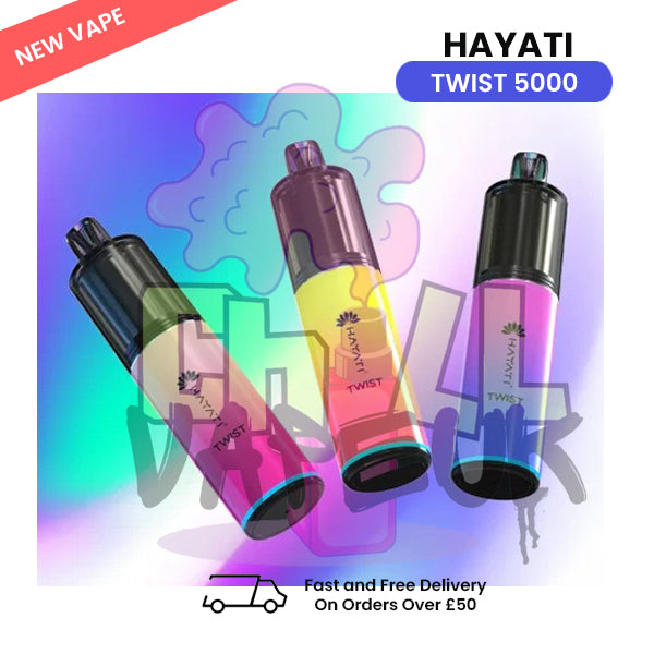 Hayati Twist 5000 Puff 5K Ultra Bar Disposable Kit