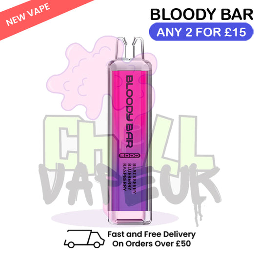 Blackberry Blueberry Raspberry Bloody Bar 5000 Puffs Disposable