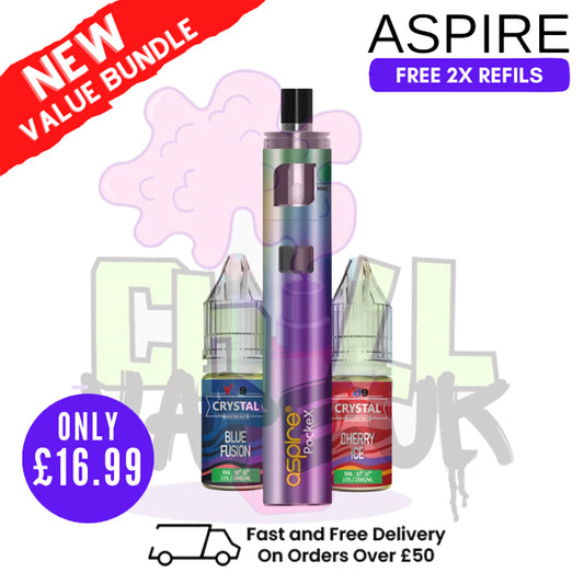 Aspire Pockex Rainbow AIO Vape Pen Starter Kit | Cheapest