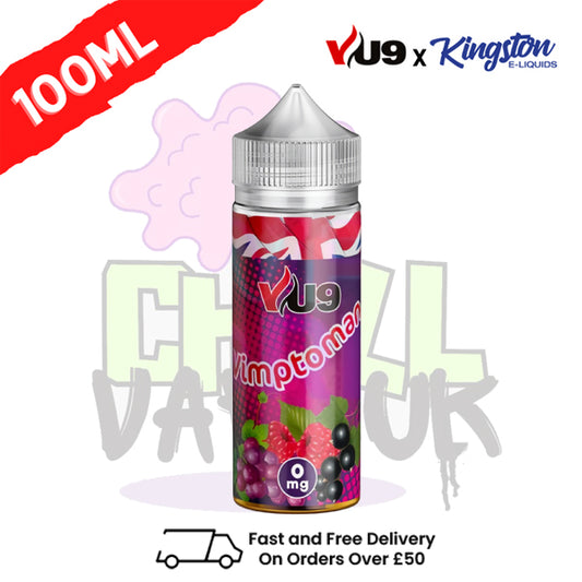 VimtoMan Shortfill Juice 100ML Eliquid - VU9 x Kingston