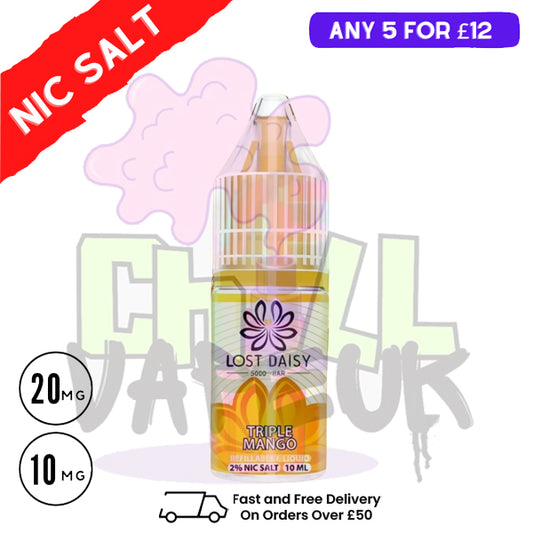 Triple Mango LOST Daisy Nic Salt 10ML eLiquid