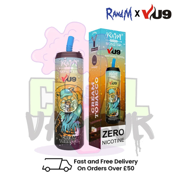RandM Tornado 9000 Puff 9K Bar ZERO | 0MG |