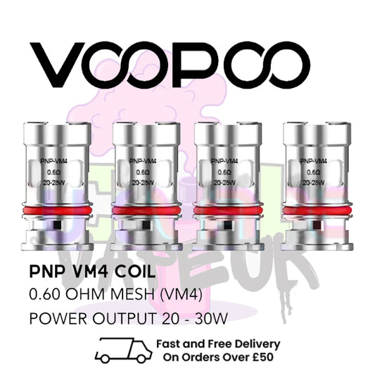 VooPoo VM4 Mesh PnP Coil 0.6ohm