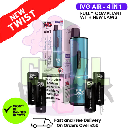 IVG Air 4 in 1 Sky Edition Prefilled Pod Kit