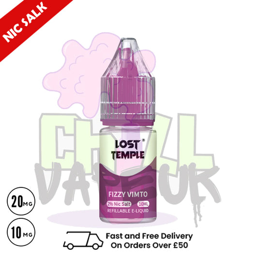 LOST TEMPLE 'Fizzy Vimto' Nic Salt