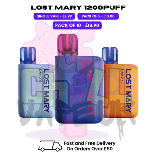 Lost Mary DM1200 Disposable Bar 1200 Puffs - £2.99